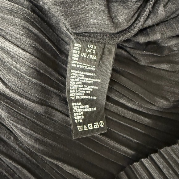 Free People Y2K Sz Small Can't Help It Oversized Pleated Bell Sleeve Mini‎ Dress - Picture 8 of 10